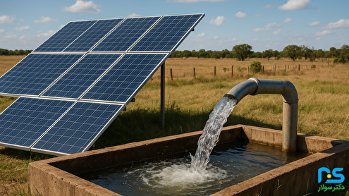کاربرد سیستم‌های خورشیدی در تأمین برق چاه‌های آب کشاورزی