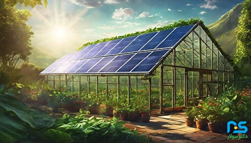 کاربرد نیروگاه خورشیدی در گلخانه‌ها: بهره‌وری و صرفه‌جویی انرژی