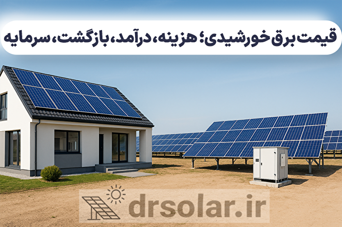 قیمت برق خورشیدی ۱۴۰۴؛ هزینه، درآمد و بازگشت سرمایه نیروگاه‌های خورشیدی