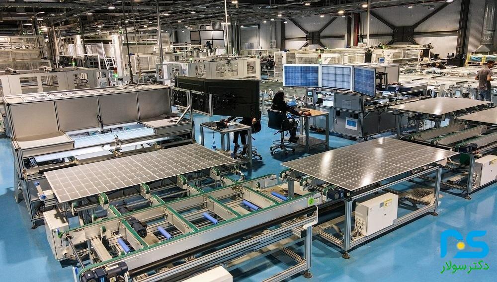 کیفیت پنل‌های خورشیدی مانا انرژی پاک