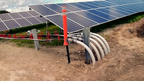 اصول اجرای صحیح ترانشه‌کشی و دفن کابل در سایت نیروگاه خورشیدی