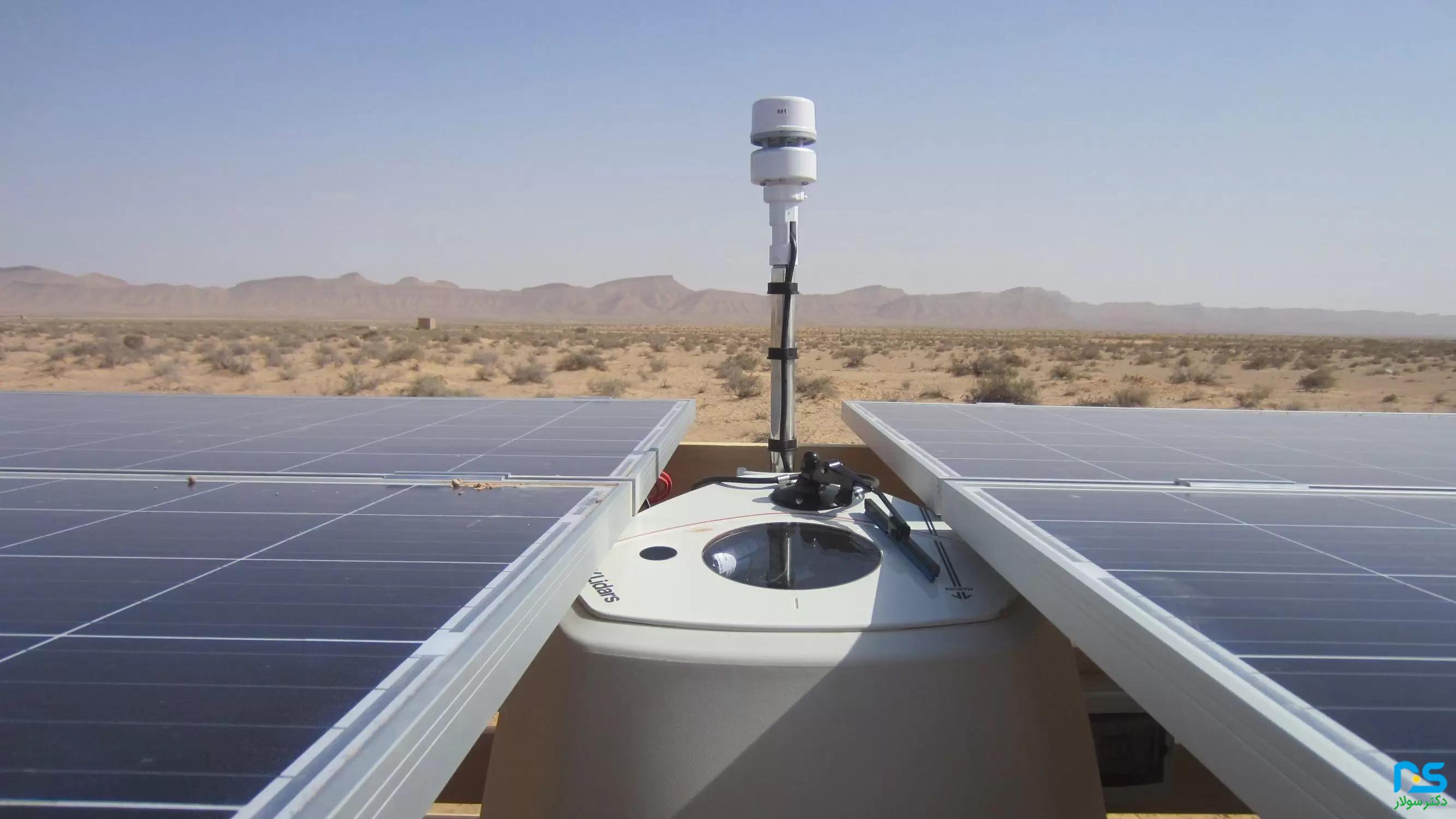 اهمیت سنسور باد در بهره‌برداری نیروگاه خورشیدی