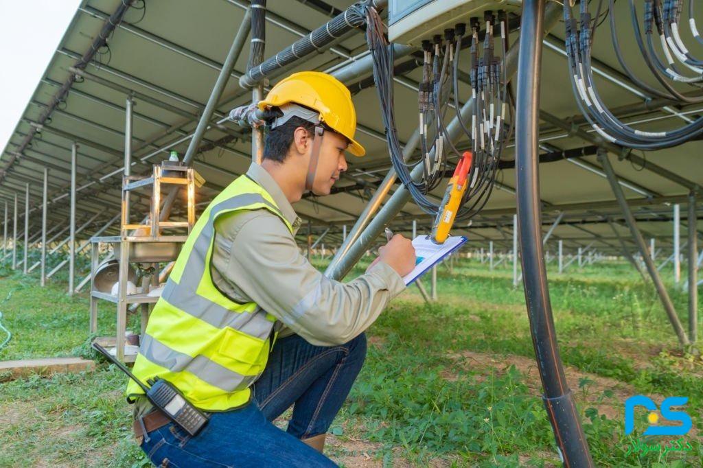 تست‌های تحویل موقت و دائم نیروگاه خورشیدی