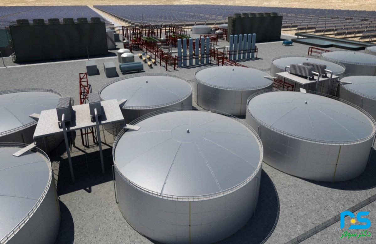 نقش فناوری‌های ذخیره‌سازی انرژی در بهبود کارایی نیروگاه‌های خورشیدی